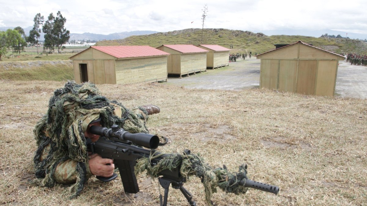 Infraestructura. Las casas fueron donadas por Estados Unidos para los comandos de la Brigada.