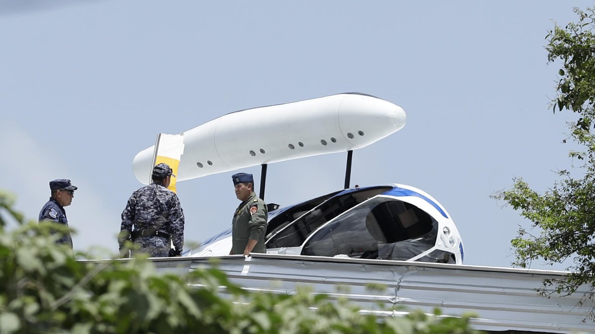 No se registraron heridos ni fallecidos tras la caída del helicóptero policial en la iglesia de La Merced.