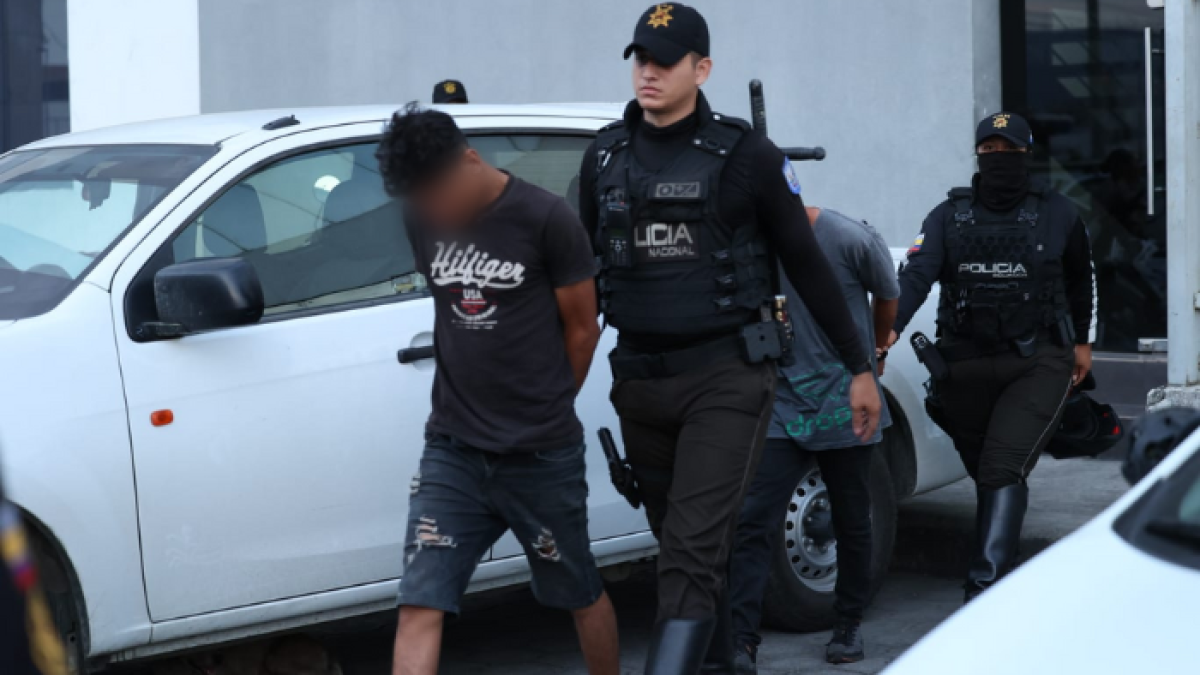 Uno de los capturados cuenta con antecedentes penales.