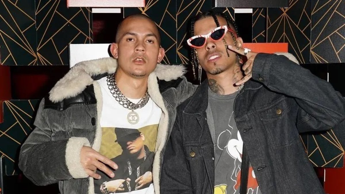 Tainy con Rauw Alejandro.