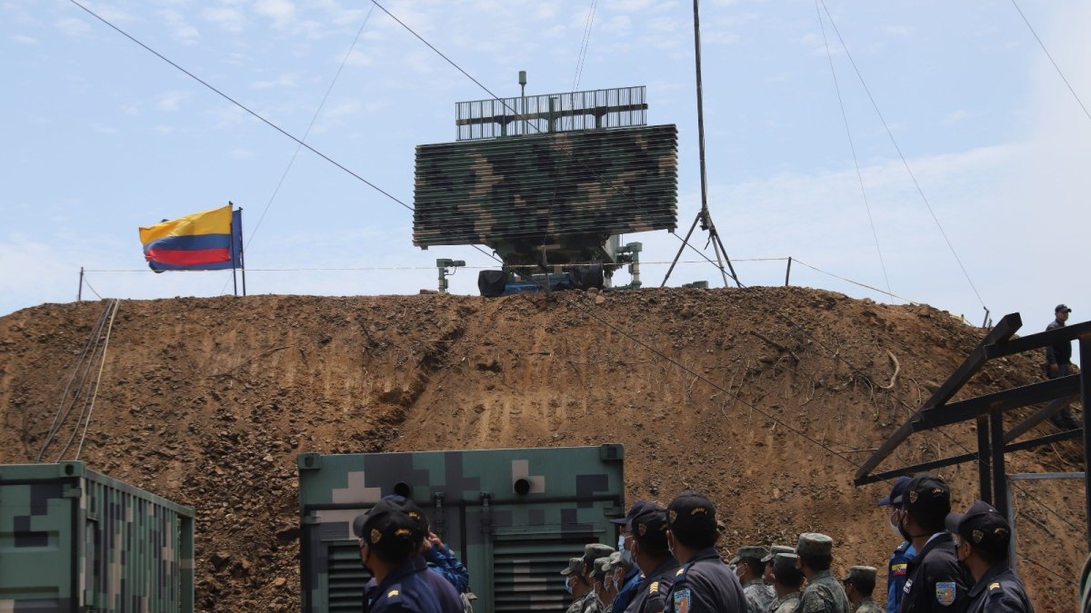 Daños. Tras el atentado el radar de Montecristi quedó inutilizado. Fue llevado al Centro de Operaciones de Latacunga.