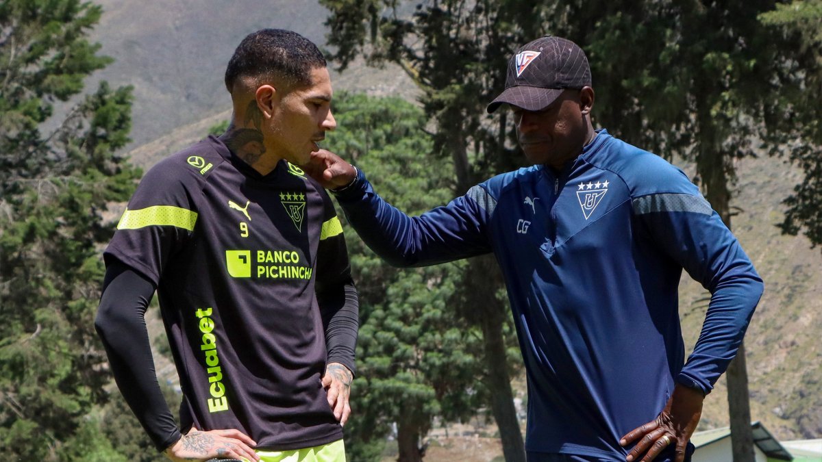 Paolo Guerrero se encuentra bien físicamente y ya quiere saltar a la cancha con Liga de Quito.