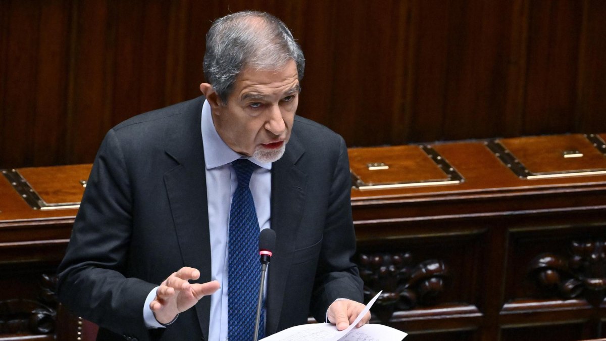 El ministro de Protección Civil, Nello Musumeci, en una fotografía de archivo.