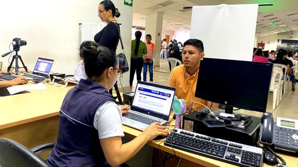 Centros de atención del Registro Civil.