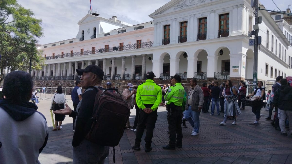 Hasta el cierre de esta nota la marcha no llegaba al centro.