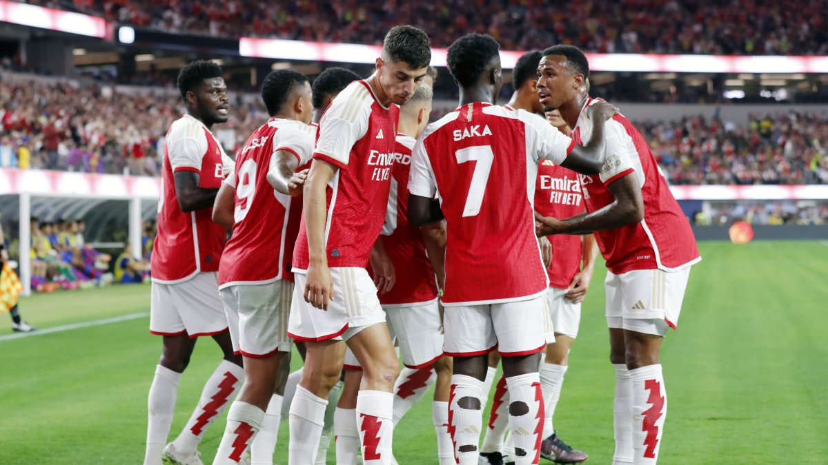 Los dirigidos por Arteta tuvieron una noche de gran despliegue en LA.