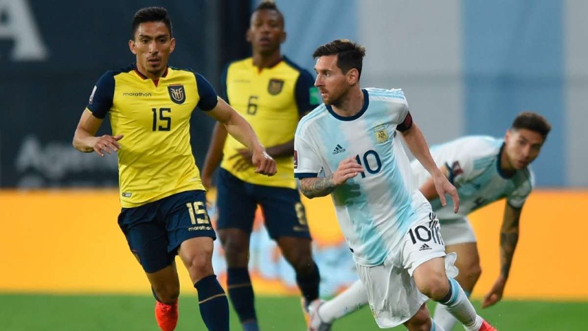 La última vez que Ecuador visitó a la albiceleste, cayeron 1-0 en 2020.