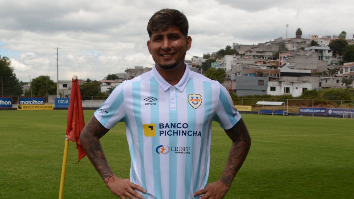 Joffre Escobar quiere ser el grito de gol de Universidad Católica