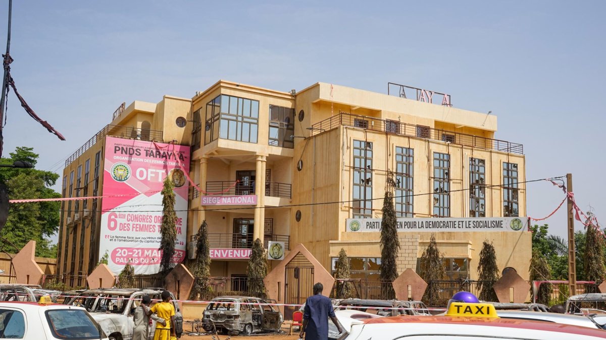 El pasado jueves se registraron manifestaciones violentas en Niamey, para apoyar a la junta militar golpista.