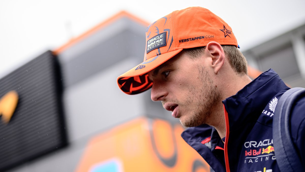 Verstappen luego de la 'Quali'.