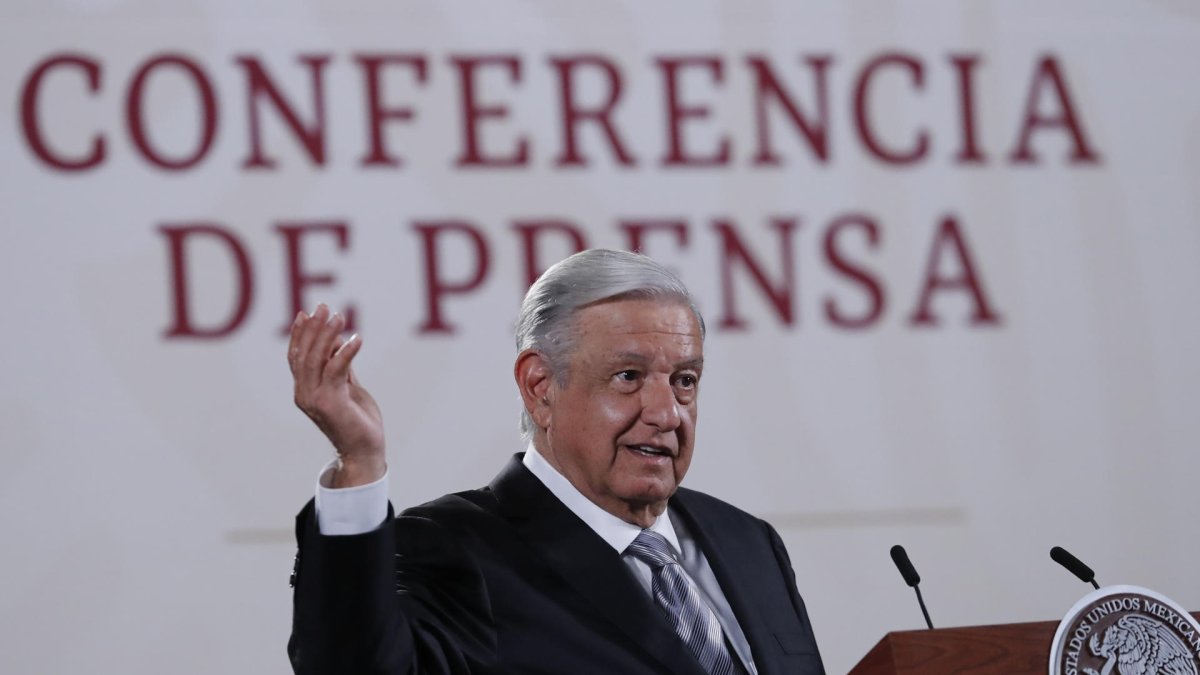 El presidente de México, Andrés Manuel López Obrador.