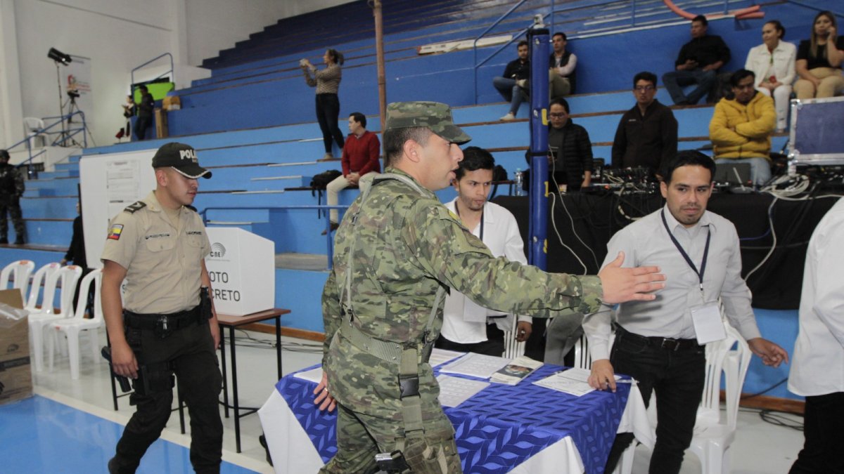 El tema seguridad tuvo especial atención durante el simulacro que se desarrolló este 29 de julio de 2023.