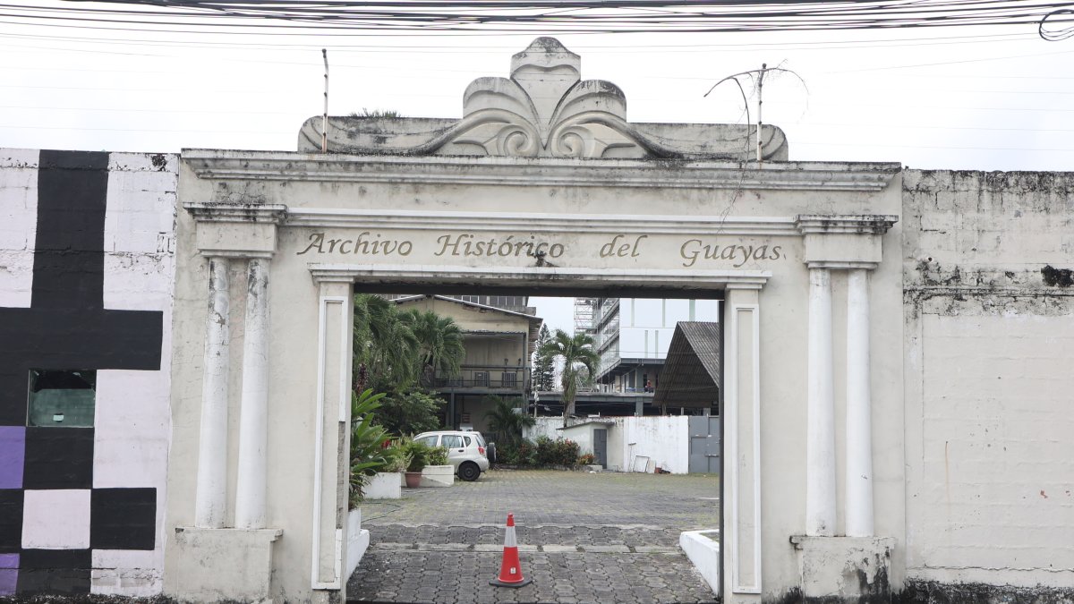 Sitio. El Archivo Histórico del Guayas se encuentra en el norte de la urbe.