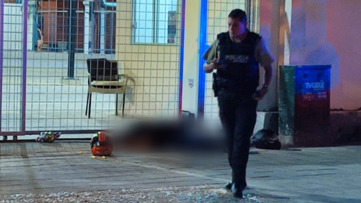 El suceso se registró en el centro del Puerto Principal.