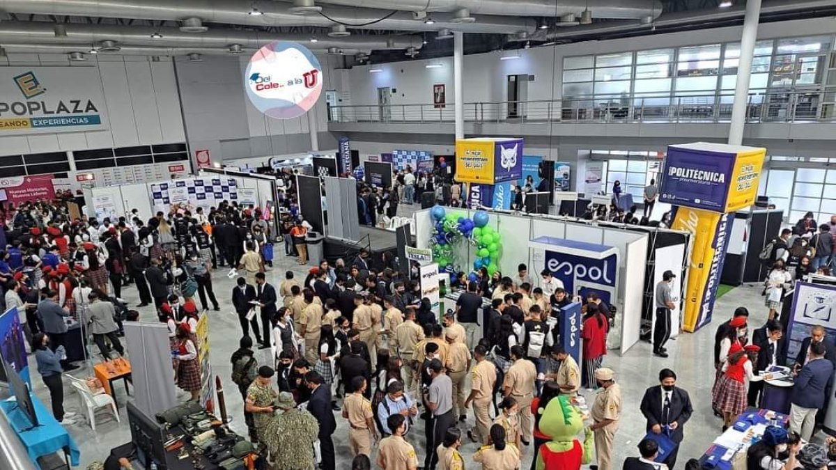 La feria de universidades se desarrollará en el Centro de Convenciones de Guayaquil.