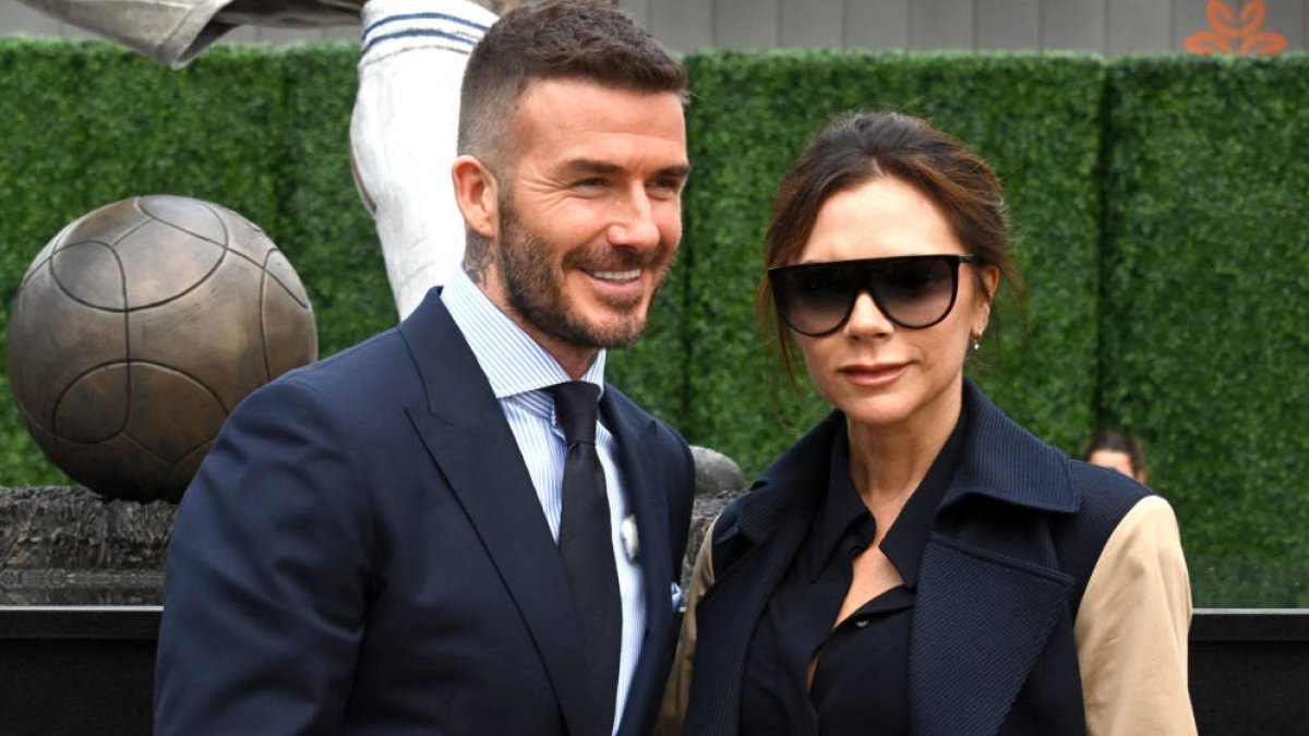 David y Victoria Beckham.