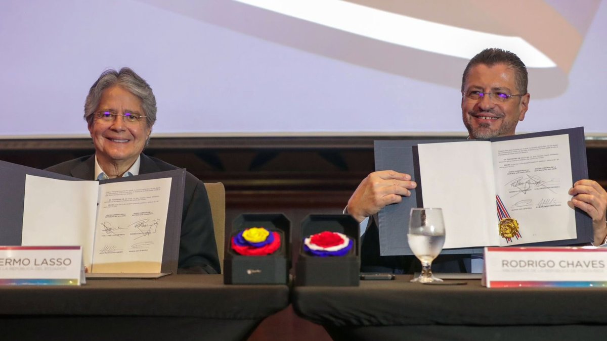 Mandatarios de ambos países suscribieron el acuerdo comercial, en marzo de este año.