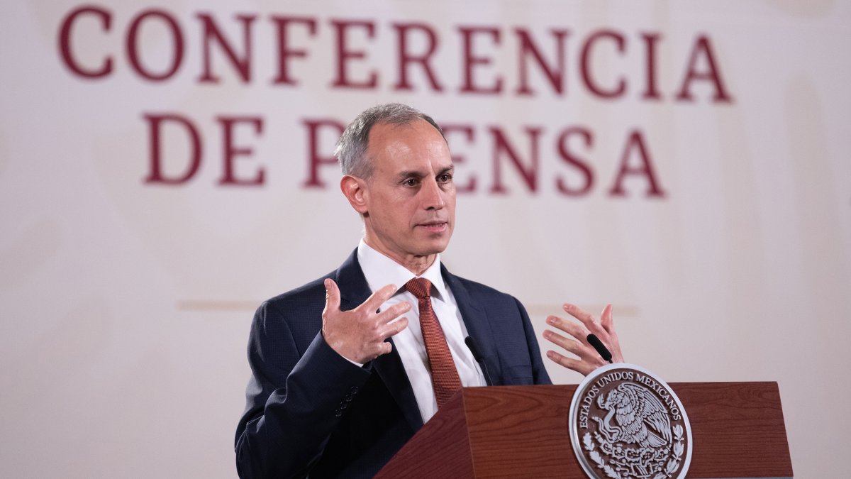 El subsecretario de Prevención y Promoción de la Salud, Hugo López-Gatell, durante una rueda de prensa se refiró a este tema de salud.