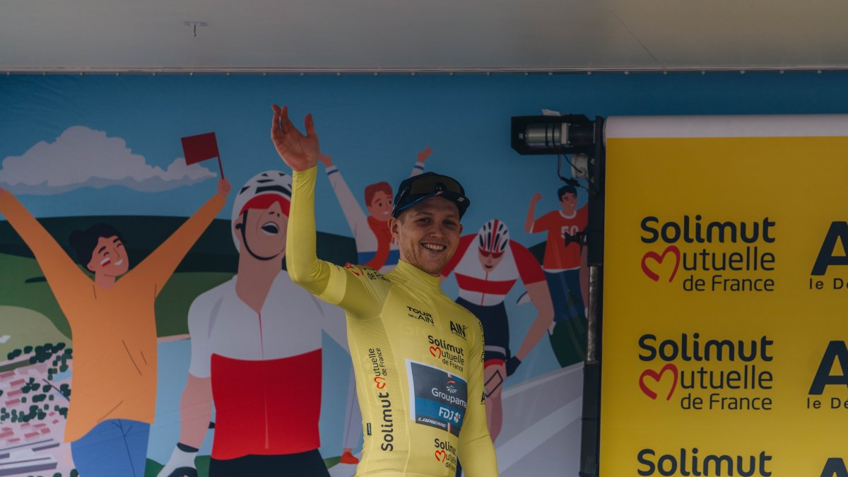 Michael Storer ganó la tercera etapa y se coronó como campeón del Tour de L’Ain.