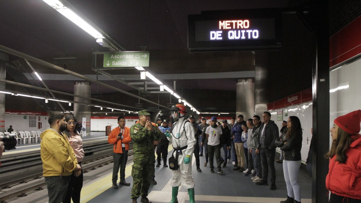 El simulacro se desarrolló durante este jueves 3 de agosto.