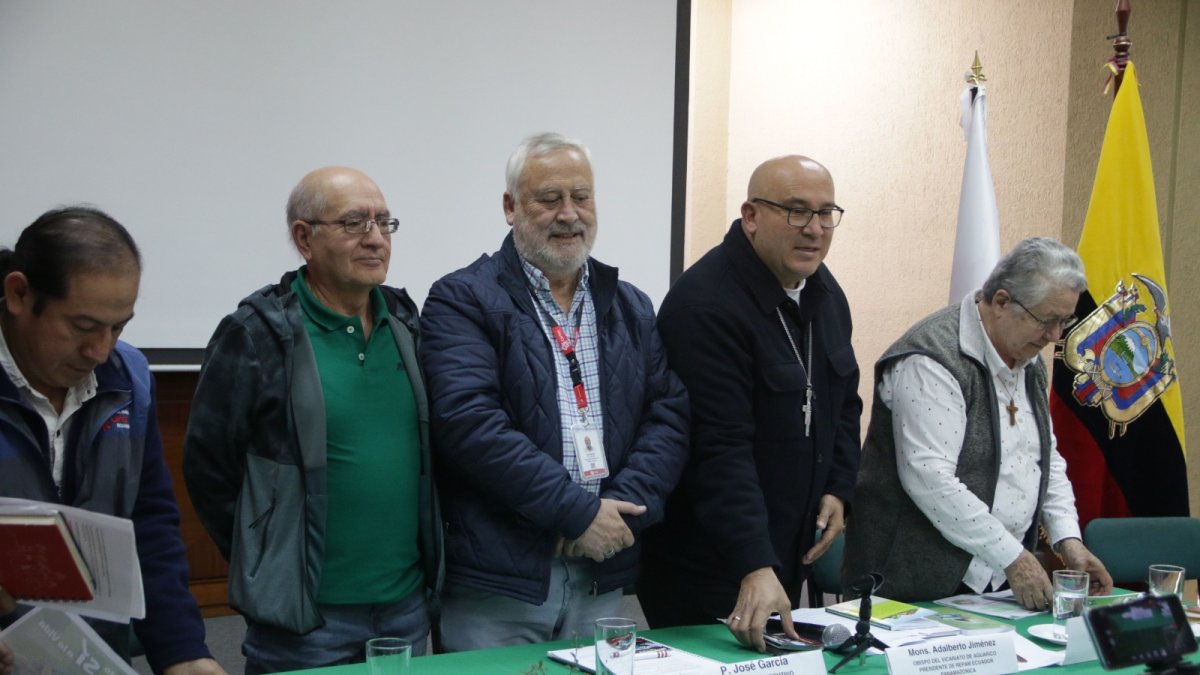 Los sacerdotes se reunieron este 3 de agosto de 2023 para hacer pública su posturas.