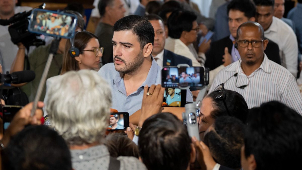 El alcalde. Precisó que parte del presupuesto está ya comprometido con algunas obras.
