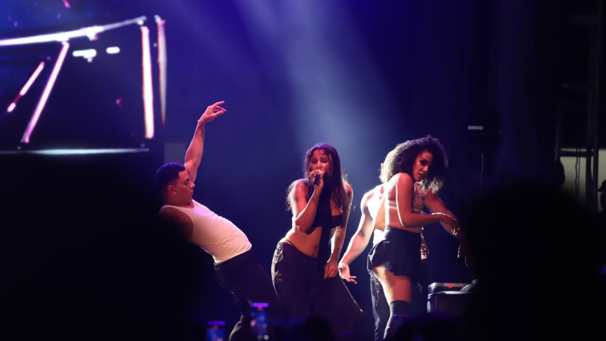 Tokischa brindó un concierto en Guayaquil