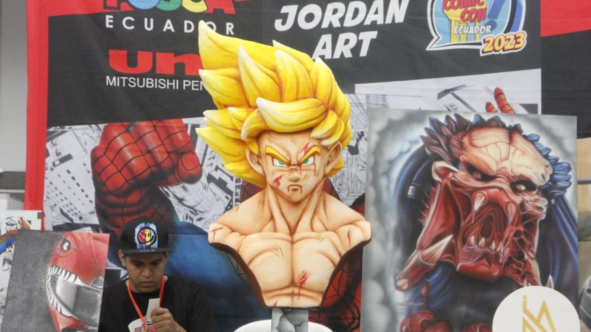 Inauguración de la Cómic con en el Centro de Convenciones de Guayaquil.