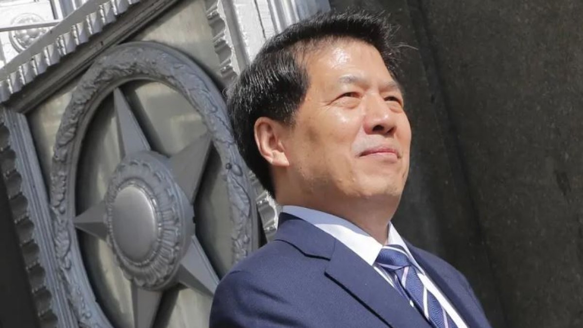 Representante del Gobierno chino para Asuntos Euroasiáticos, Li Hui, en Moscú (Rusia)