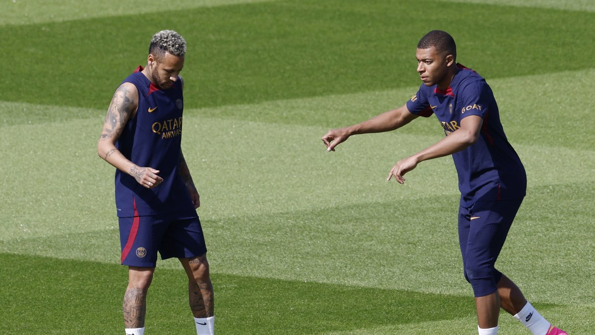 Mbappé entrenó por última vez con el equipo parisino la primera semana de julio.