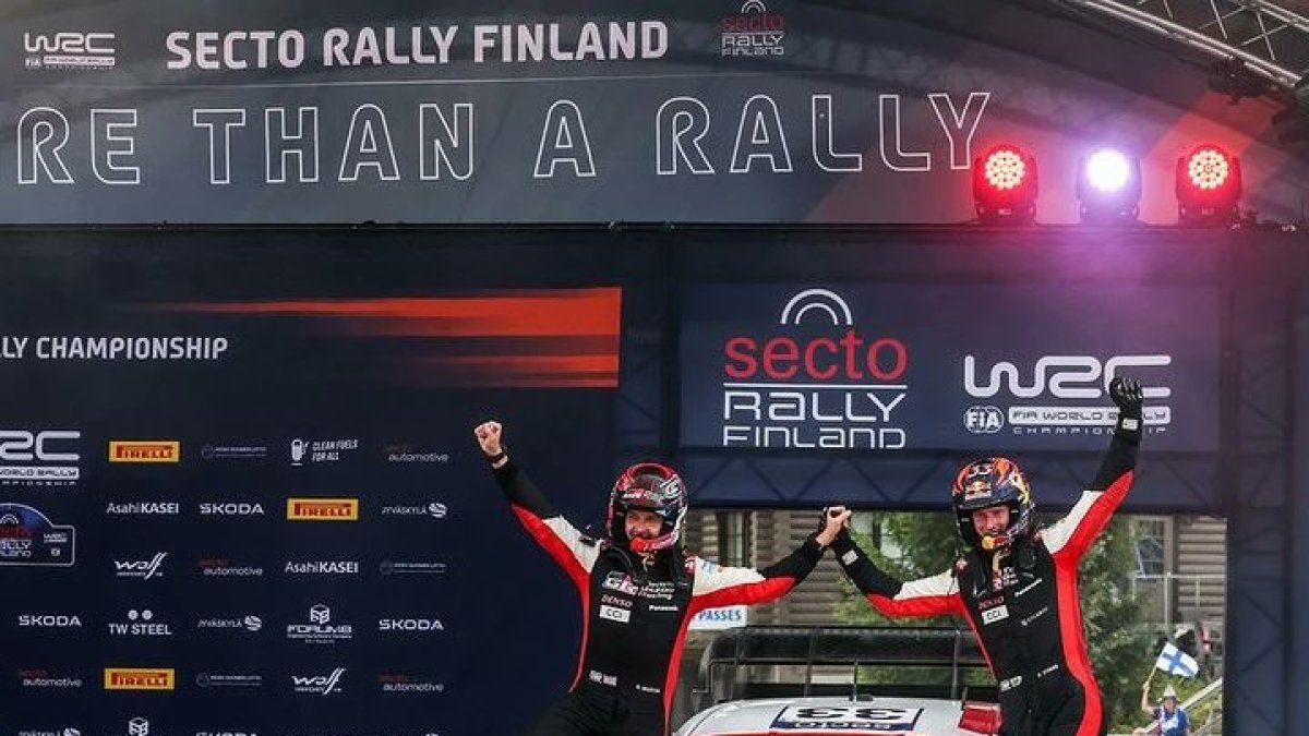 Elfyn Evans (GR Yaris  Rally1 HYBRID) ganó en 3 tramos.