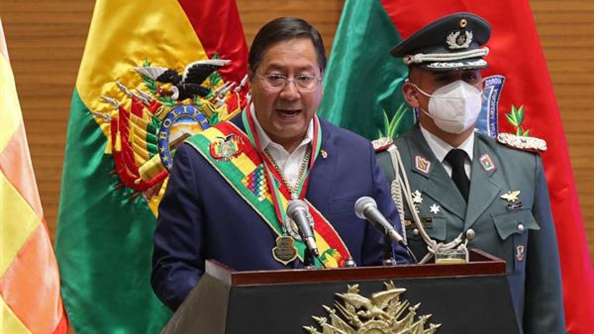 El presidente boliviano, Luis Arce, en una foto de archivo