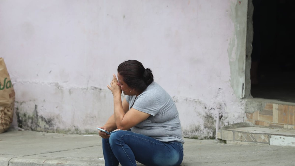 La pequeña Ketzia no pudo correr como lo hicieron sus allegados y vecinos.