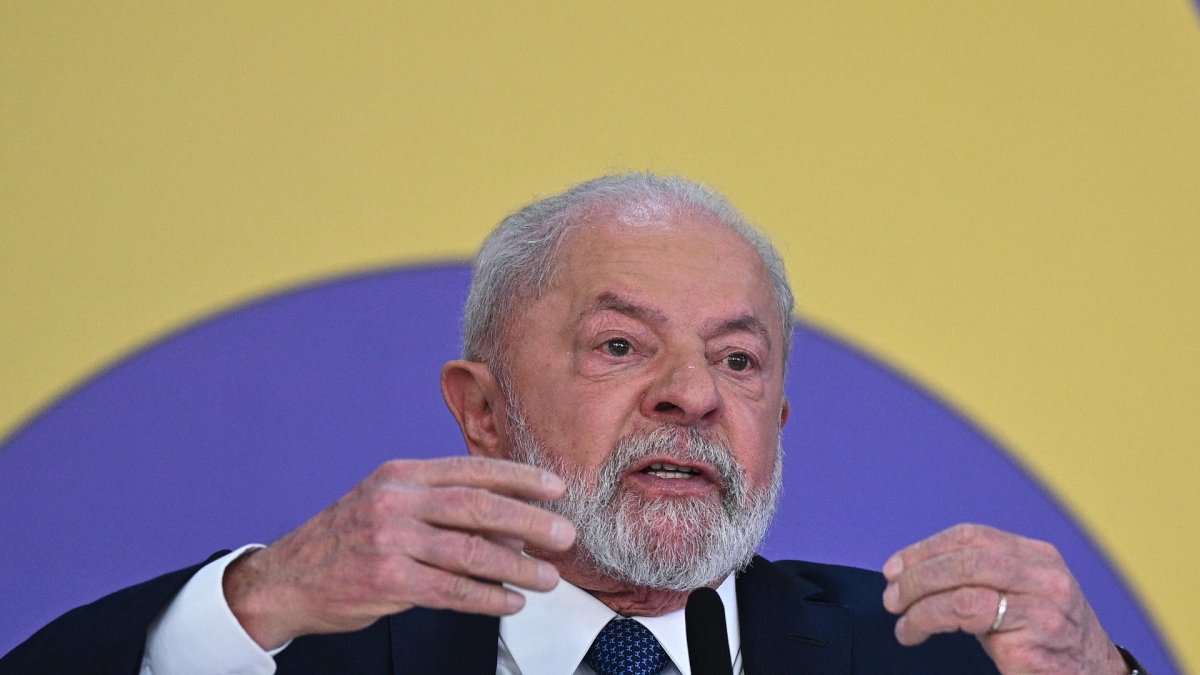 El presidente de Brasil, Luiz Inácio Lula da Silva.