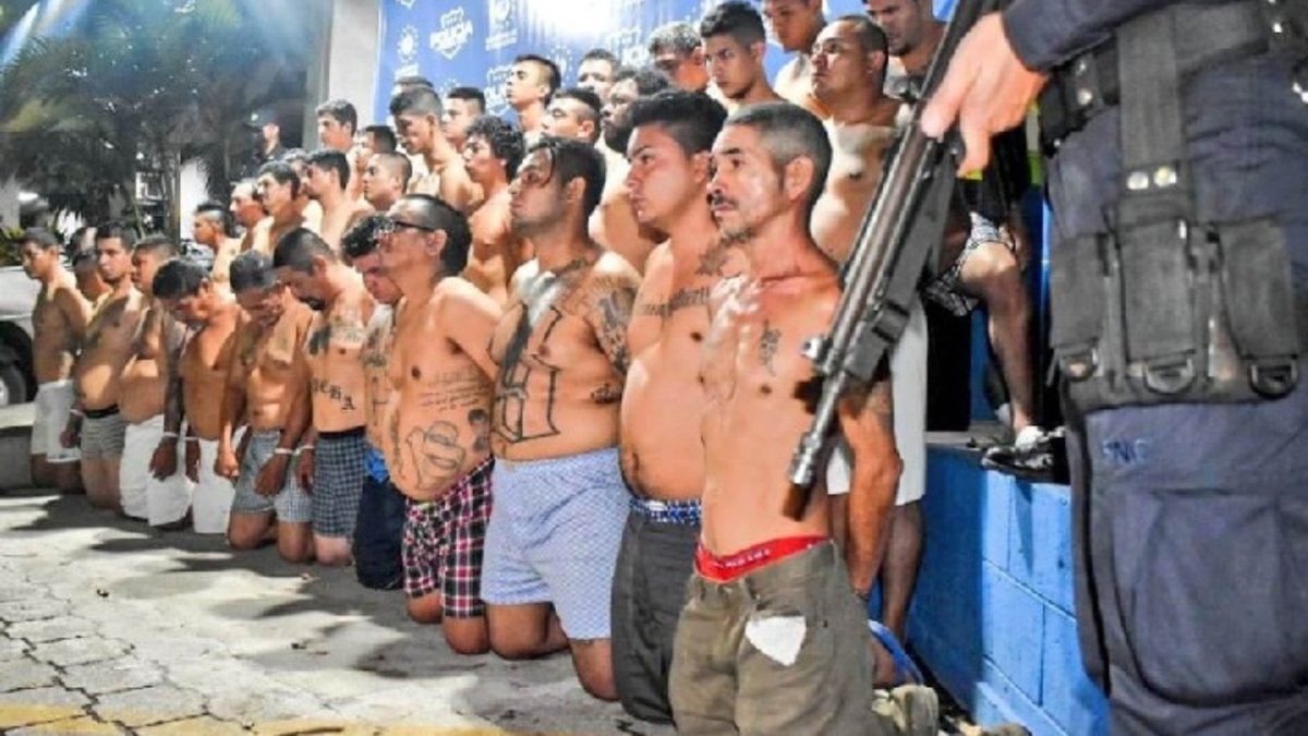 Capturan a más de 50 pandilleros en el norte de El Salvador