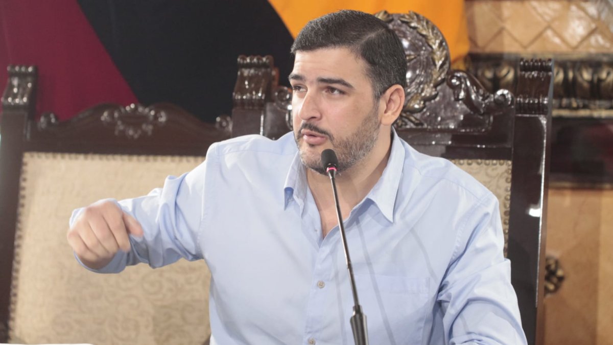 El alcalde de Guayaquil, Aquiles Álvarez, habló sobre cómo recibió el Municipio.