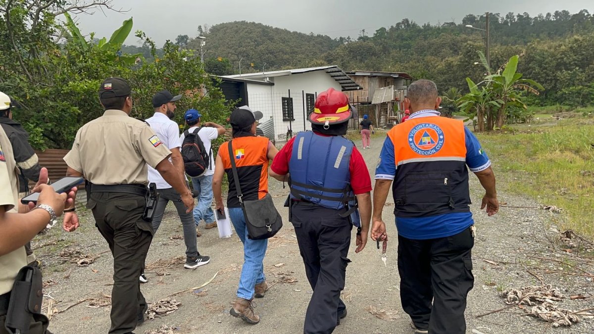 En La Troncal, provincia de Cañar se desarrolló un simulacro con miras a las posibles afectaciones por el fenómeno El Niño