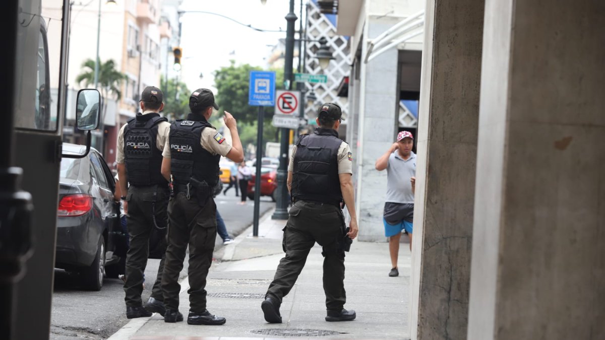Se registró un robo en el centro de Guayaquil.