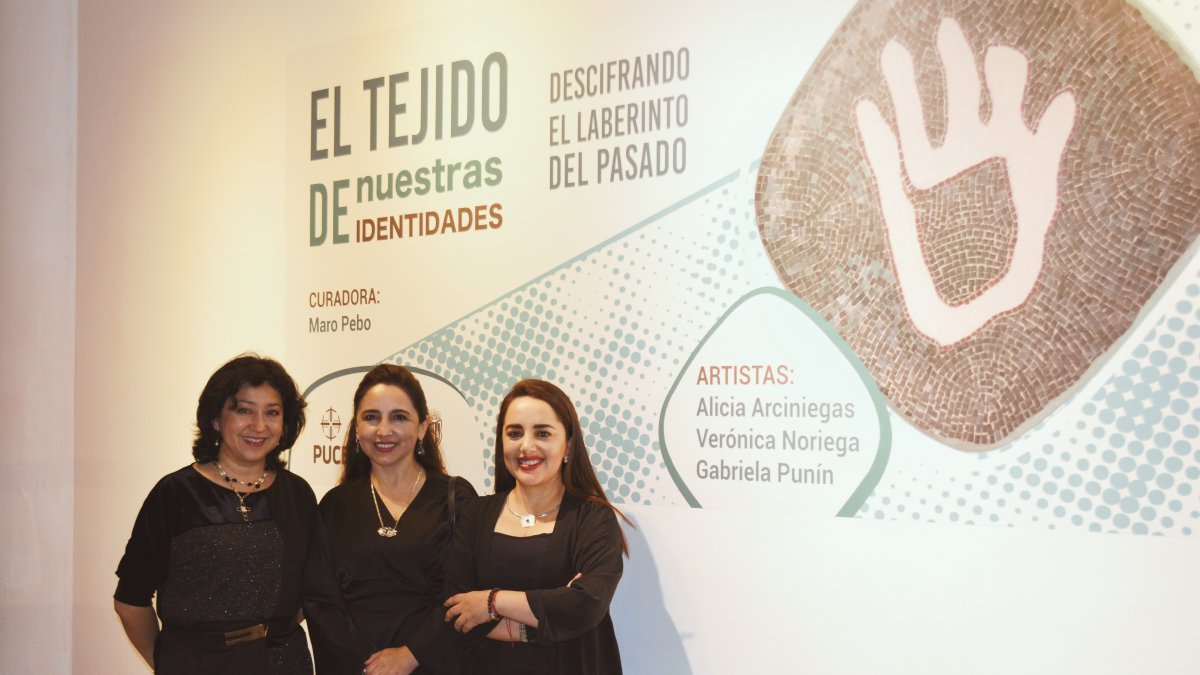 Alicia Arciniegas, Verónica Noriega y Gabriela Punín.