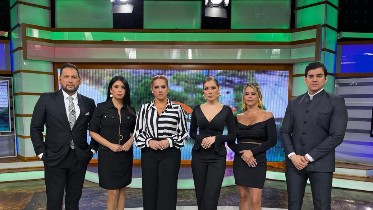 Elenco de 'Noticias de la mañana'.