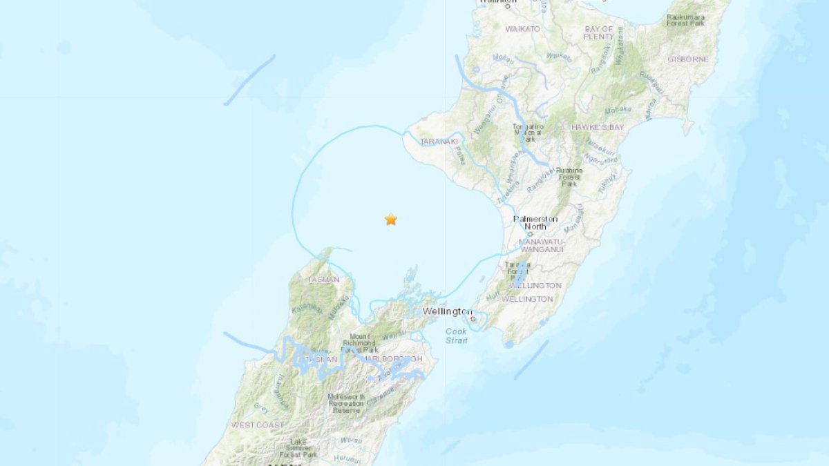 Información difundida por el Servicio Geológico de EE. UU. (USGS, por sus siglas en inglés).