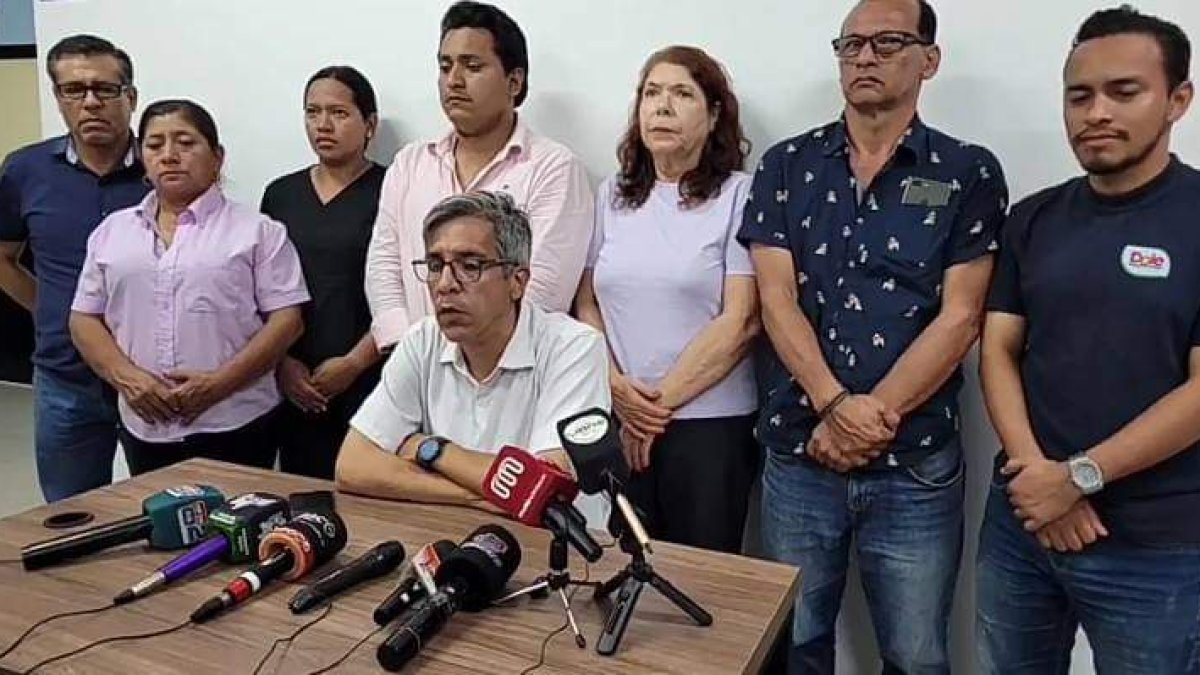 Camilo Salinas, candidato a asambleísta de Los Ríos, sostuvo que han recibido amenazas.