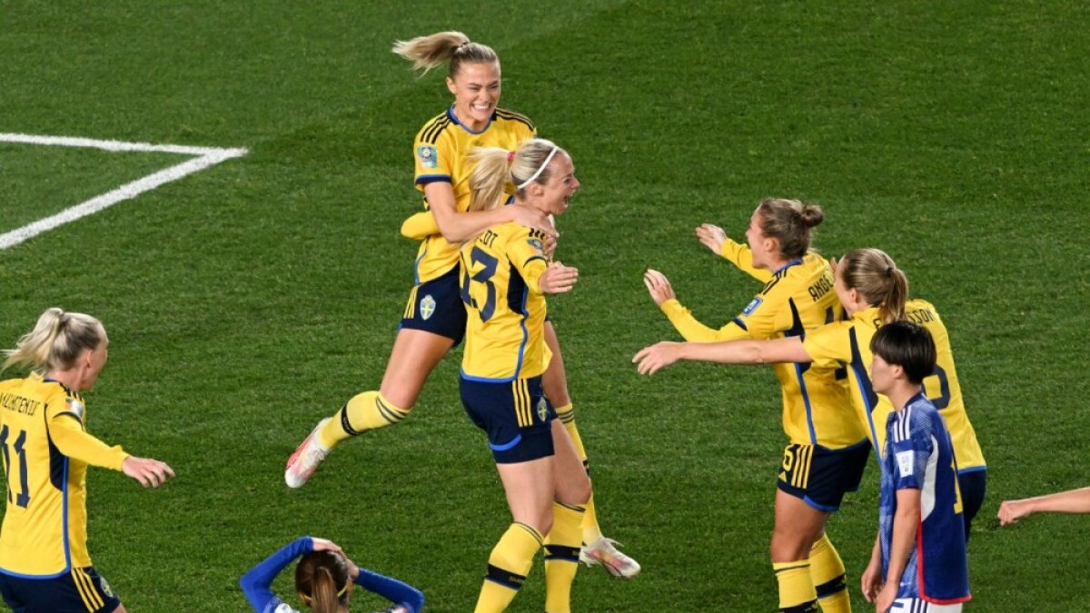Suecia batió 2-1 a Japón este viernes 11 de agosto, gracias a los tantos de Ilested y Angeldal.