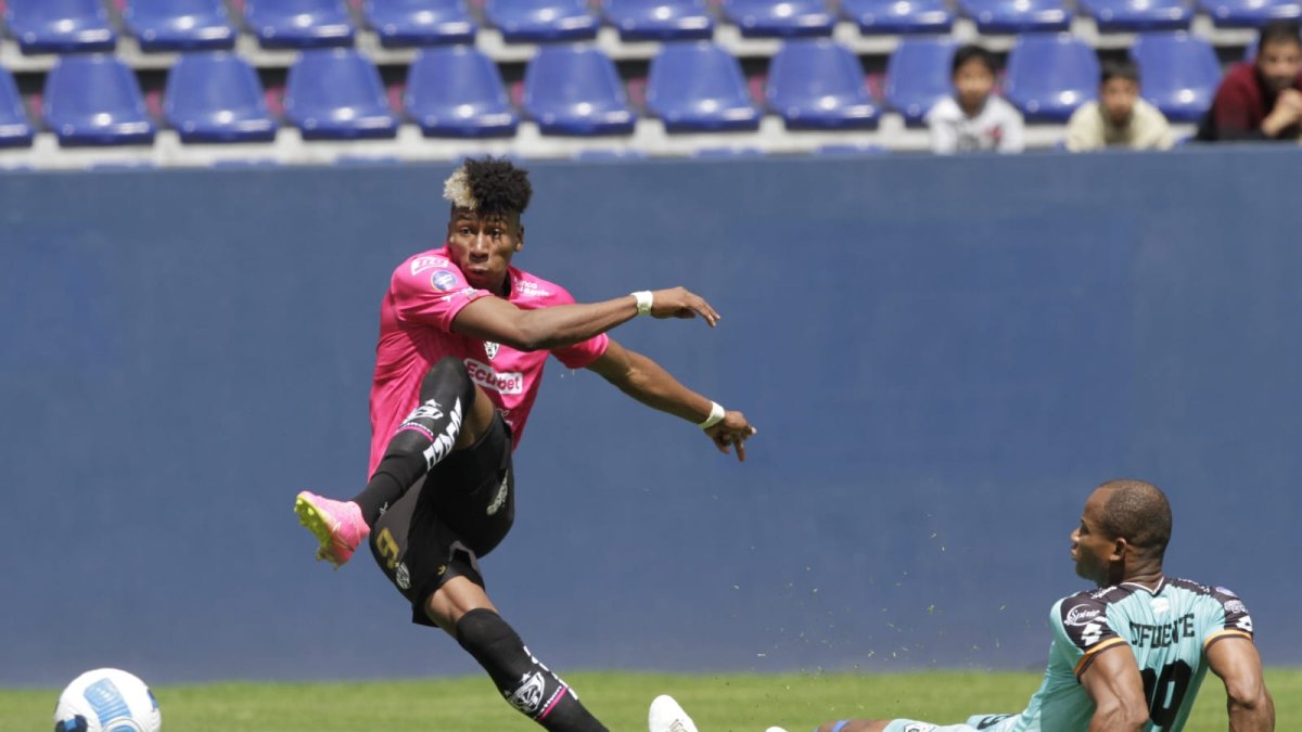Kevin Rodríguez tuvo su reencuentro con el gol luego de marcar el 2-0.
