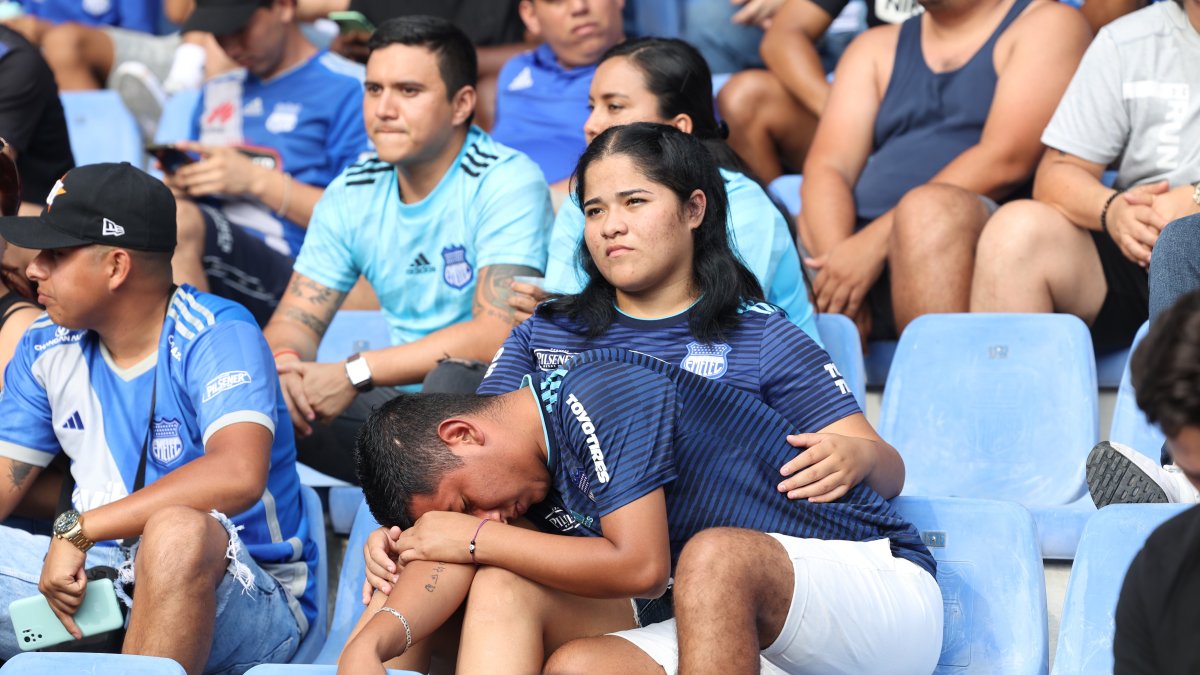 El malestar de los hinchas azules el domingo pasado fue generalizado.