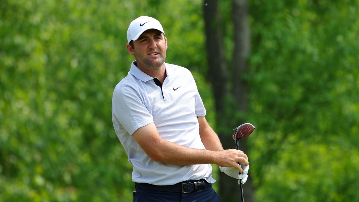 Scottie Scheffler, de Estados Unidos, comanda el escalafón.