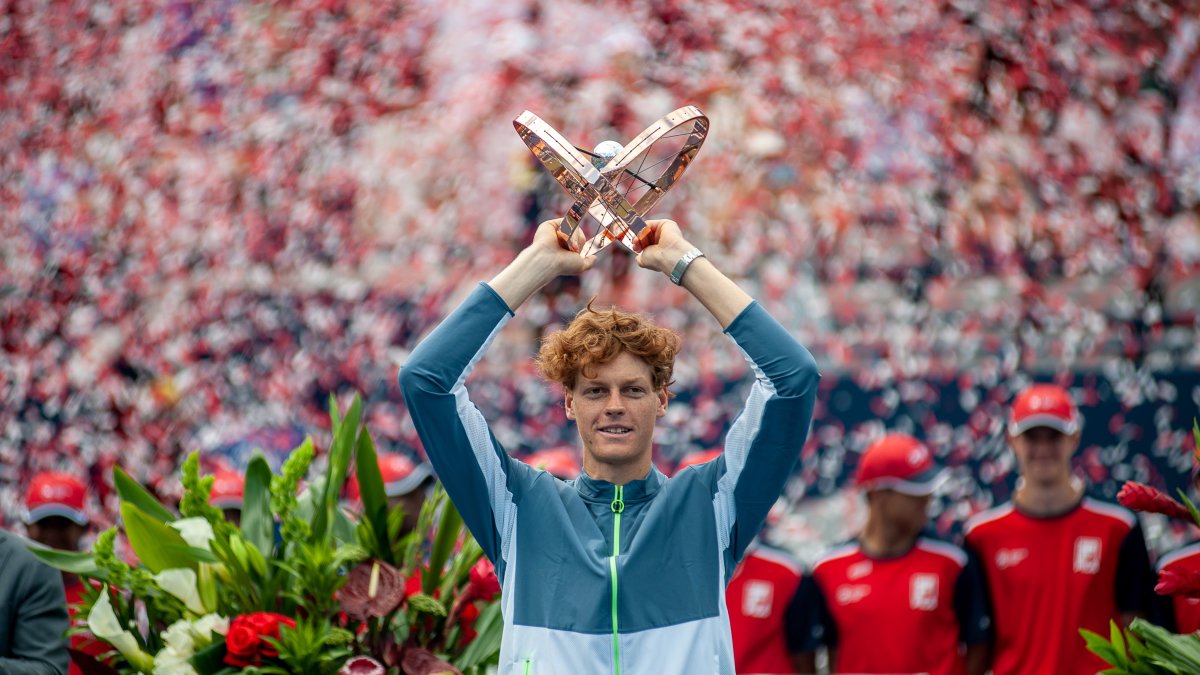 El italiano de 21 años coronado con el primer Masters 1.000 de su carrera, título que ayer lo hizo  trepar al puesto # 6 del ranking.