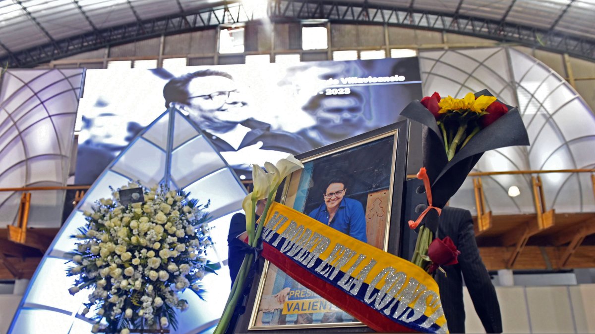 El presidenciable Fernando Villavicencio fue asesinado tras salir de un mitin político.