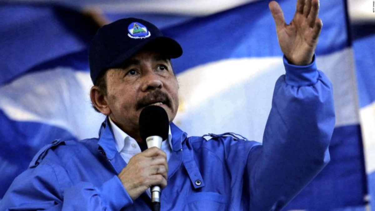 Daniel Ortega, presidente de Nicaragua.