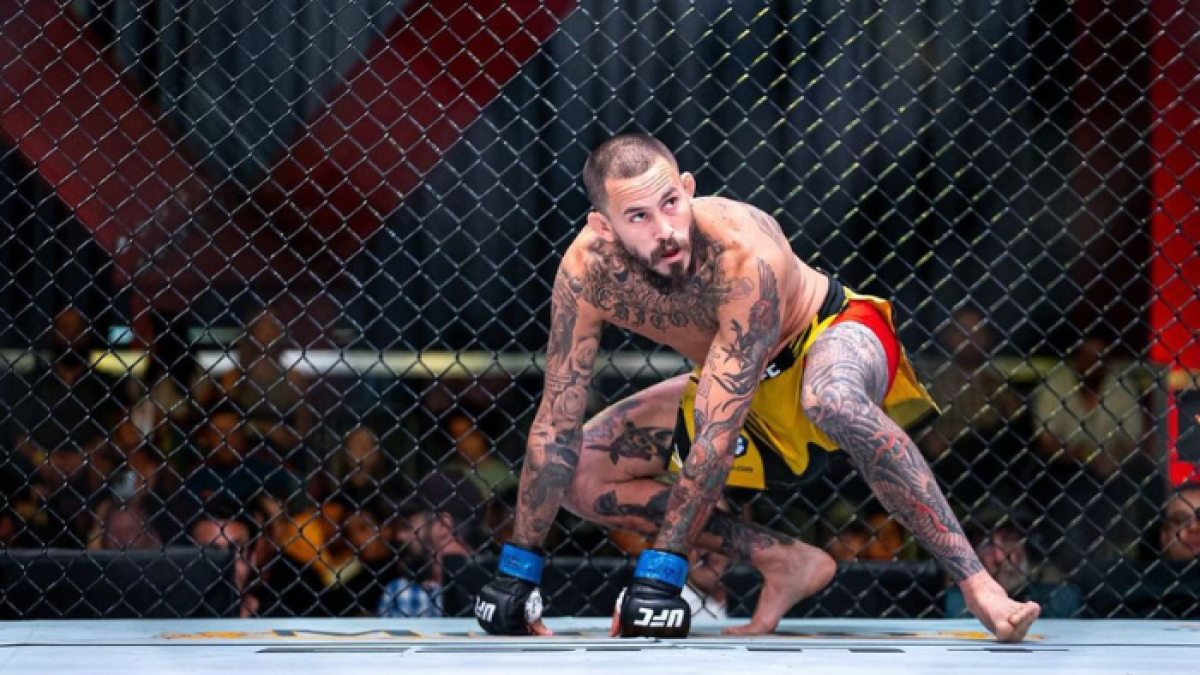 El ecuatoriano Chito Vera, dio palabras de aliento a los ecuatorianos.